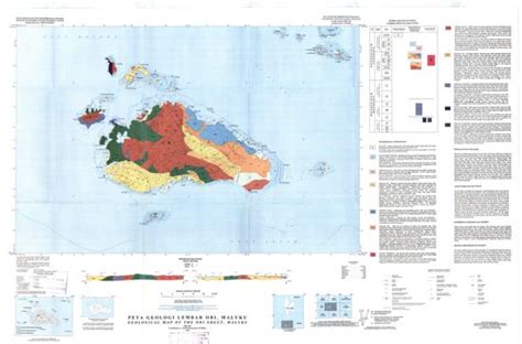 Peta Geologi Obi Halmahera Lengkap Dengan Ringkasan Stratigrafi Tektonik Dan Struktur