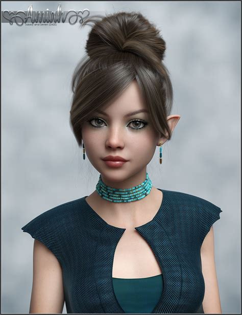 Meet Amiah A New Character For Daz Genesis Female By Sabby Seven