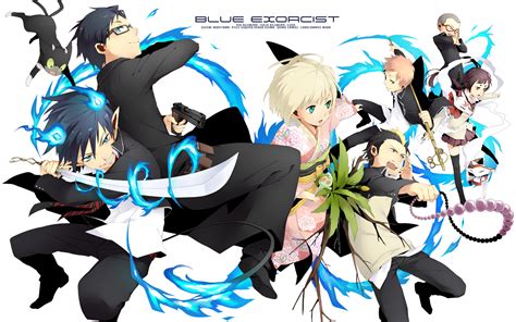 Anime El Exorcista Azul Ao No Exorcist Rin Okumura Kurikara Blue