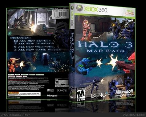 Halo 3 Multiplayer Map Pack Xbox 360 Box Art Cover By Carmakazie