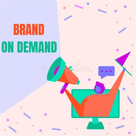 Text Showing Inspiration Brand On Demand Internet Concept Intelligence
