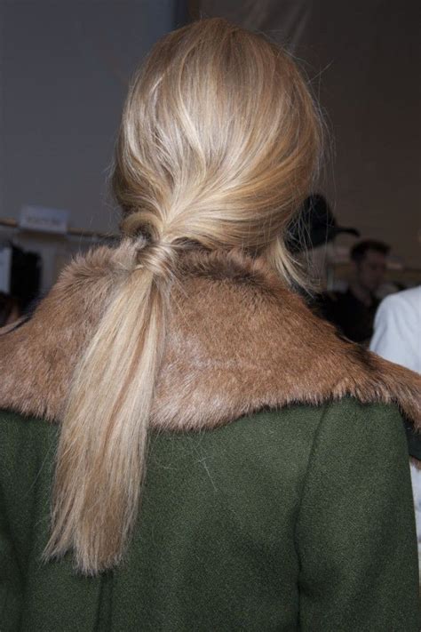 The man ponytail is officially evolving. Chic Winter Hair, 6 Ways | Ponytail hairstyles, Straight ...