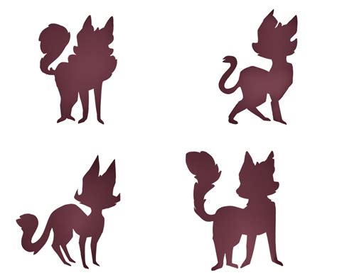 random cat silhouettes by suspicionintensifies on deviantart