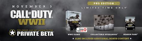 Call Of Duty Ww2 Preorders Are Live Release Date Private Beta