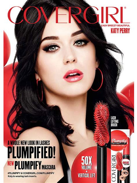 Katy Perry Singer Covergirl Celebrity Endorsements Celebrity