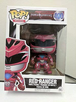Funko POP Movies Power Rangers Red Ranger 400 Vinyl Figure EBay
