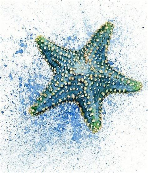 Dessin Animé D'Étoile De Mer - 5D Kit Broderie Diamants/Diamond