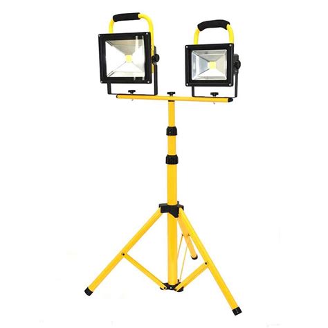 Flood Light Portable Led Flood Light Stand 120cm H Cw Double