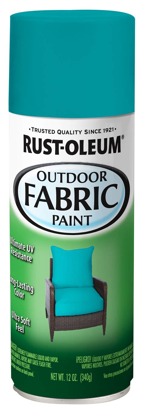 Turquoise Rust Oleum Specialty Fabric Spray Paint 12 Oz