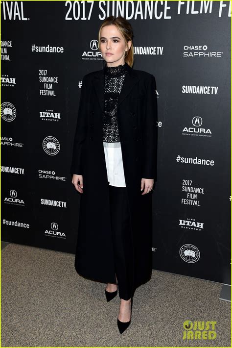 zoey deutch dolls up in dior for before i fall sundance premiere photo 3845840 photos