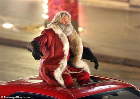 I chose kurt russell santa from the first christmas chronicles movie when he is singing in the jail, because in my opinion he is the coolest santa yet! Kurt Russell films holiday flick dressed as Santa Claus ...
