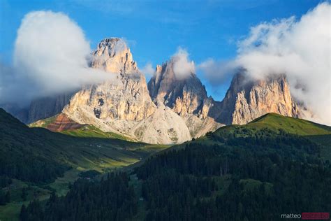 Matteo Colombo Photography Sassolungo Mountain Range In The Dolomites