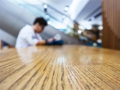 Table Top Counter Blur People Indoor Building Stock Image Image Of
