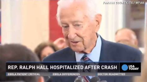 Oldest Man In Congress On Mend After Car Crash