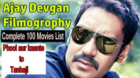 Gundaraj, 1995 — ajay chauvan. Ajay Devgan Complete 100 Hindi movies list - YouTube