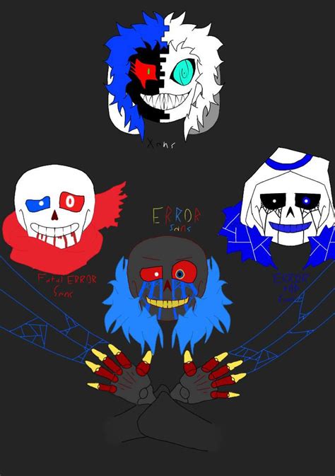 The Glitched Sans Squad Inspirationqueen Bohemian Rhapsody Cover
