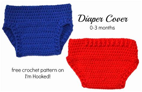 Im Hooked Crochet Diaper Cover 0 3 Months Crochet Diaper Cover