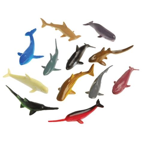 Us Toy Lot Of 12 Assorted Whale And Shark Toy Figure 49392023792 Ebay