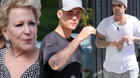 Bette Midler Slams Justin Biebers Father As A Dk After His Proud