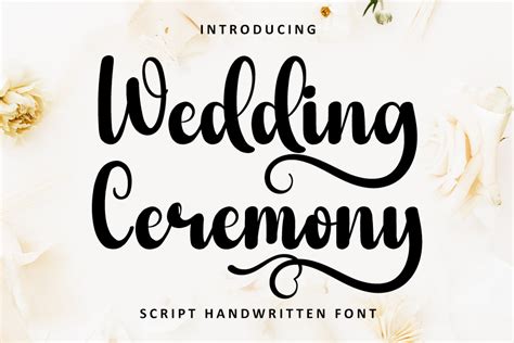 Wedding Ceremony Font By Inermedia Studio · Creative Fabrica