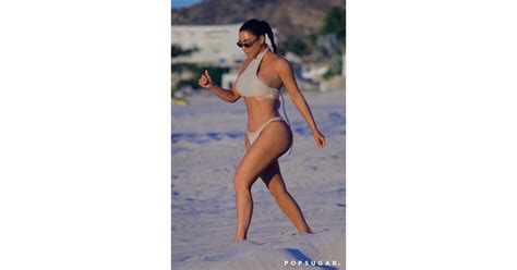 Kim Kardashian Mexico Bikini Pictures January 2020 Popsugar Celebrity