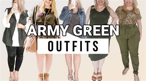 what colors go with army green how to wear it youtube