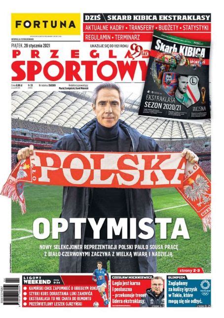 The appointment was announced by polish soccer federation president. Paulo Sousa, Przegląd Sportowy Magazine 29 January 2021 ...