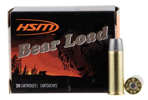 Hsm 44m15n20 Bear Load Hunting 44 Rem Mag 305 Gr Wide Flat Nose Wfn