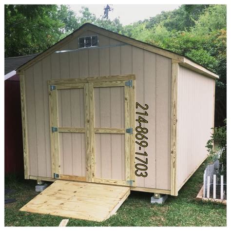 10x16x8 Gable Storage Shed Sheds Built On Site For Sale In Grand