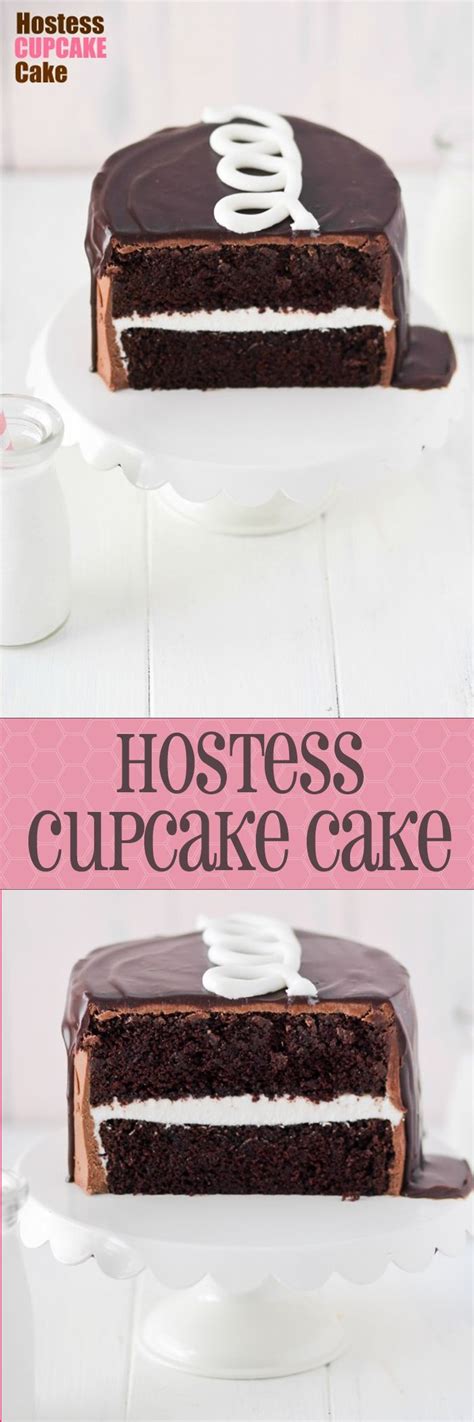 Hostess Cupcake Cake Recipe Cupcake Cakes Cake Recipes Hostess Cupcakes