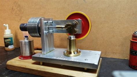 Homemade Stirling Engine Youtube