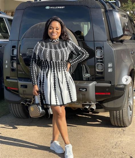 durban gen actress dr zandile mkhize left fans astounded with her recent post looking gorgeous