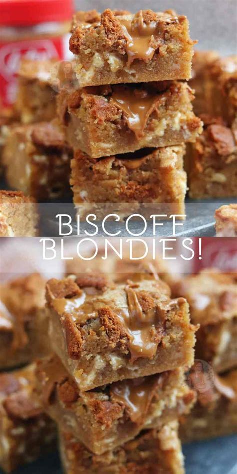 Biscoff Blondies Janes Patisserie In 2020 Biscoff Recipes Sweet