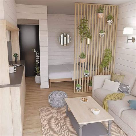 Идеи интерьера для маленькой однокомнатной квартиры фото
