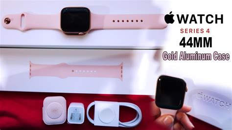 Unboxing Apple Watch Serie 4 Gold Aluminum Youtube
