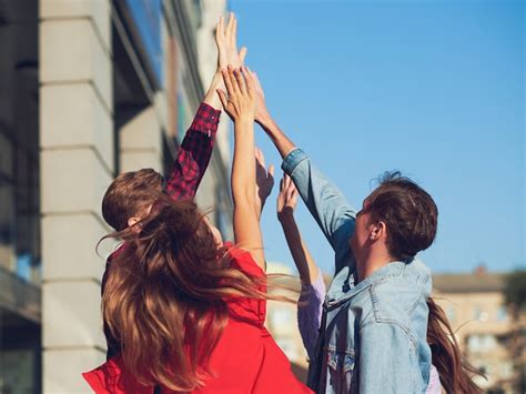 Premium Photo Happy Young Friends Teamwork Group Of Man Amd Woman