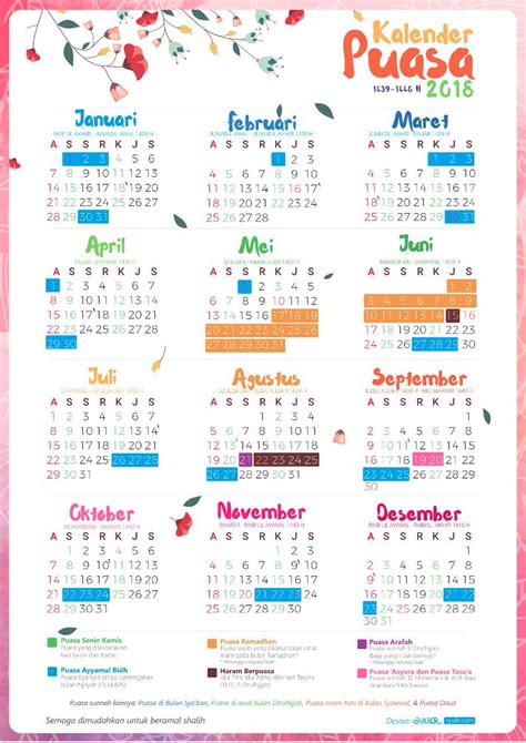 Kalender Puasa Sunnah 2021 Lengkap Pdf Desconchadamente