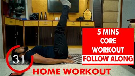 Intense Abs Workout 5 Minutes Follow Along 6 Pack Abs Youtube