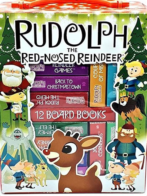 Rudolph The Red Nosed Reindeer Board Book Set By Miles Kimball