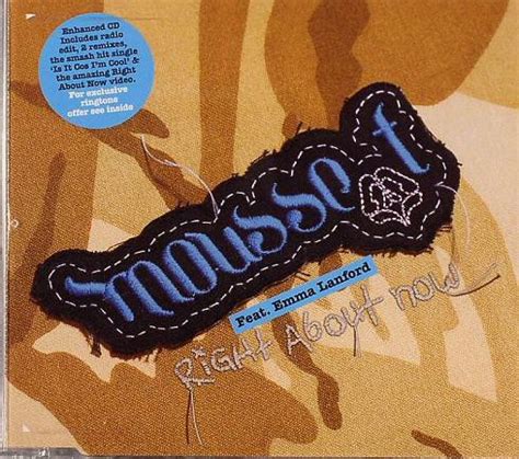 Mousse T Feat Emma Lanford Right About Now Discogs