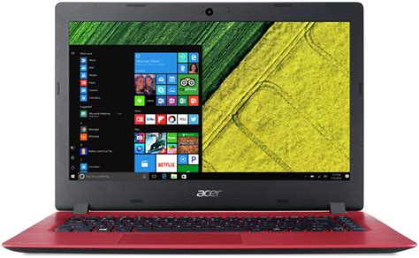 Acer Aspire One 14 Inch Celeron 4gb 32gb Cloudbook Red 7395323