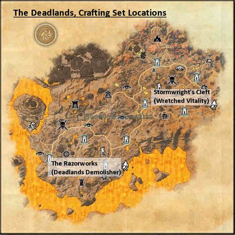 Eso Craft Sets Map Compendium Benevolentbowd Ca