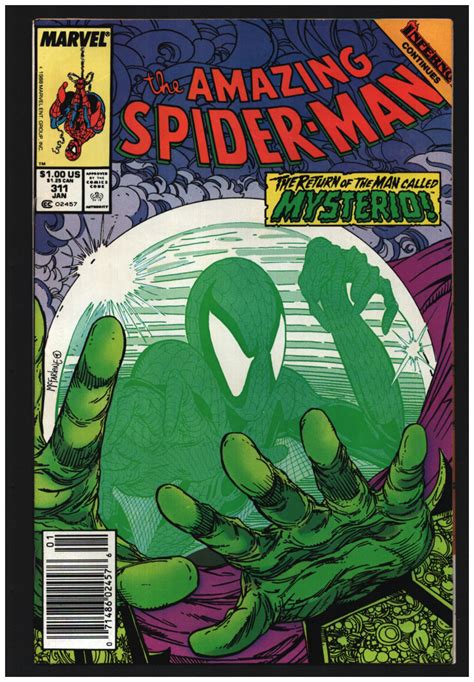 The Amazing Spider Man 311 Newsstand Edition David Michelinie Todd