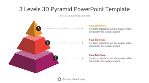4 Levels 3d Pyramid Template For Powerpoint Slidemodel Vrogue