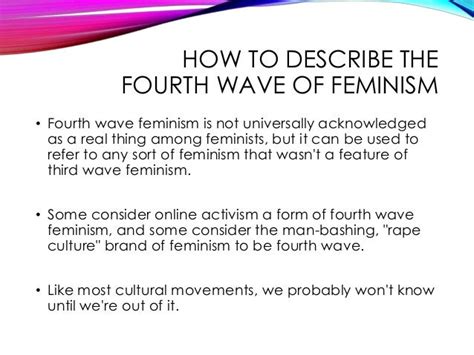 The Fourth Wave Of Feminism