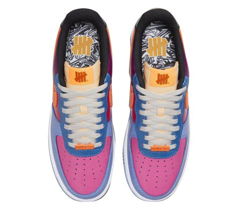 Undefeated X Nike Air Force 1 Low Multi Color Dv5255 400