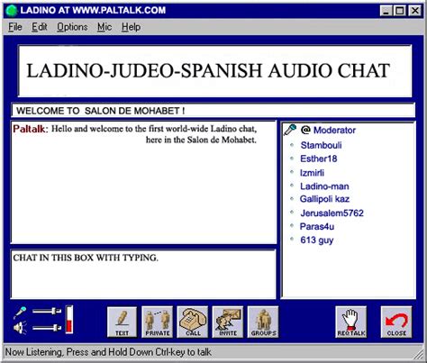 Download files are tested for viruses and are not modified in any way; The Virtual Kahal gets a Voice: Ladino Spoken on the Internet