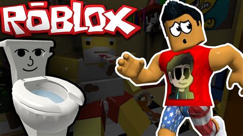 Escaping The Bathroom Roblox Obby Youtube