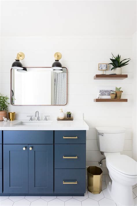 Blue Bathroom Cabinet Ideas And Inspiration Hunker