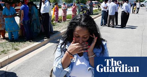 Shooting Inside A Sikh Temple In Wisconsin In Pictures Us News The Guardian
